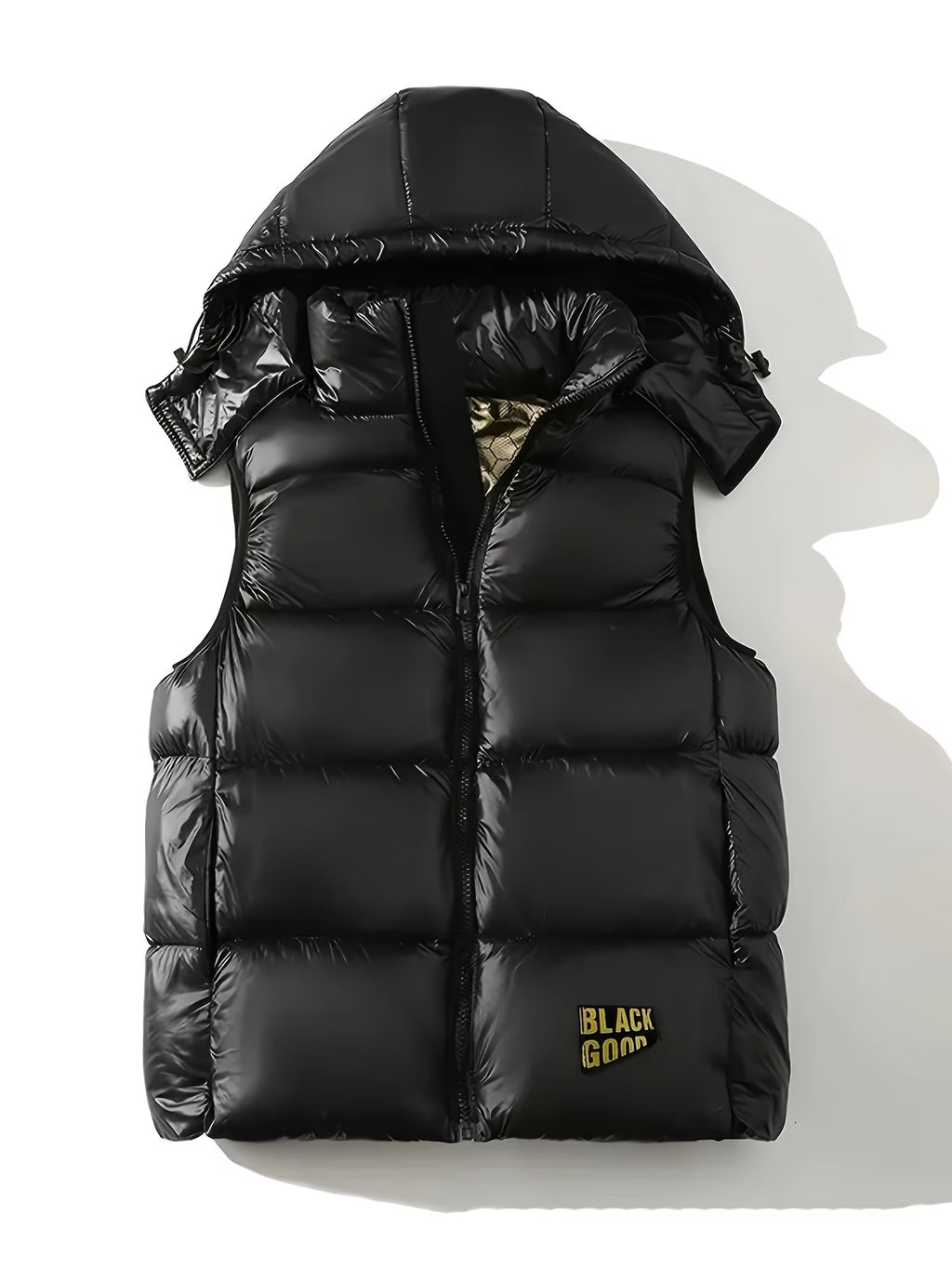 Popular Modern American Autumn and Winter Vest, Warm and Cold Jacket with Detachable Hood