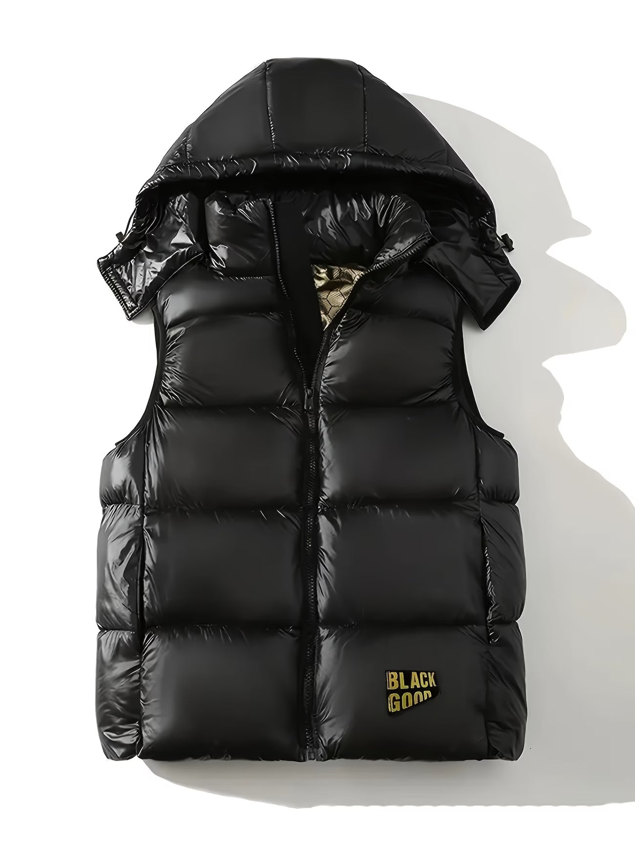 Popular Modern American Autumn and Winter Vest, Warm and Cold Jacket with Detachable Hood