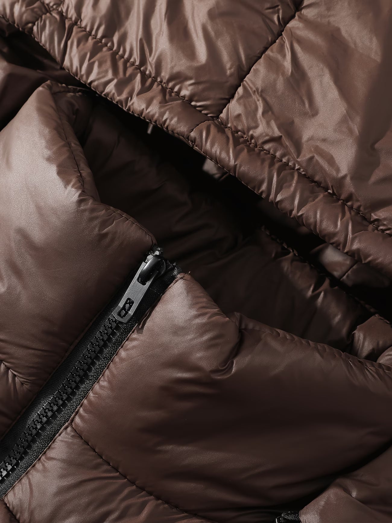 Popular Modern American Autumn and Winter Vest, Warm and Cold Jacket with Detachable Hood